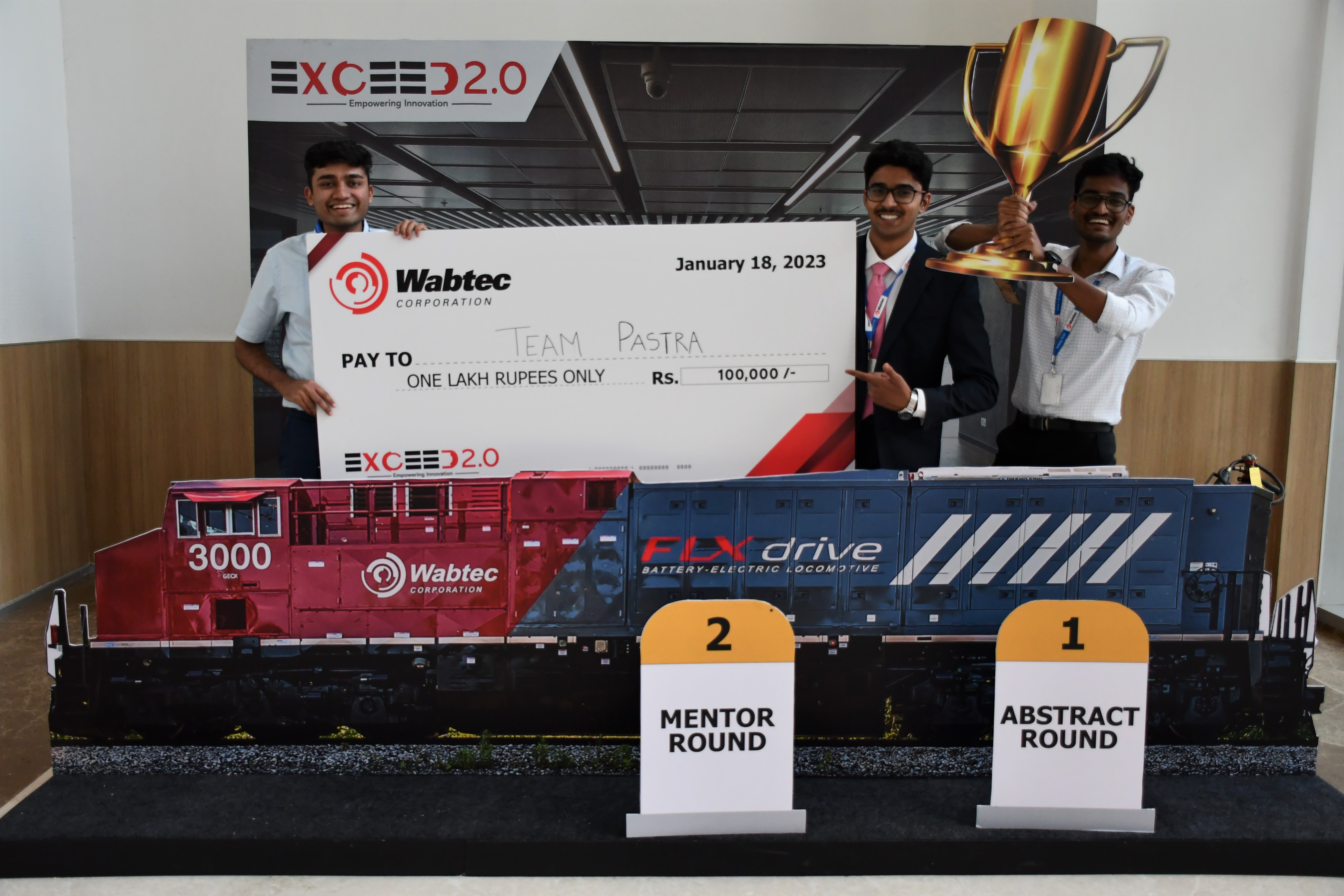 Wabtec Announce Winners of ‘Exceed’ College Campus Challenge